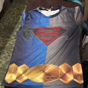 Superman Kids Costume Shirt - Blue, Gray, Red, Gold